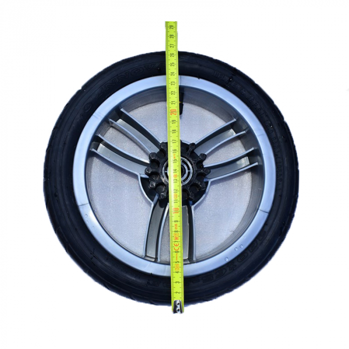 Roata spate pentru carucior BabyActive RTA-BA10, Gri [3]