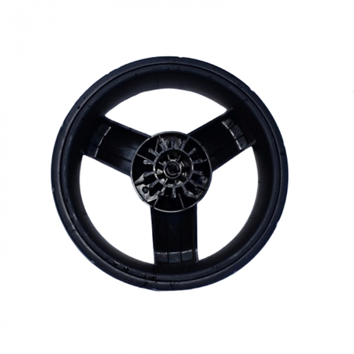 Roata spate pentru carucior BabyActive RTA-BA8, Negru [2]