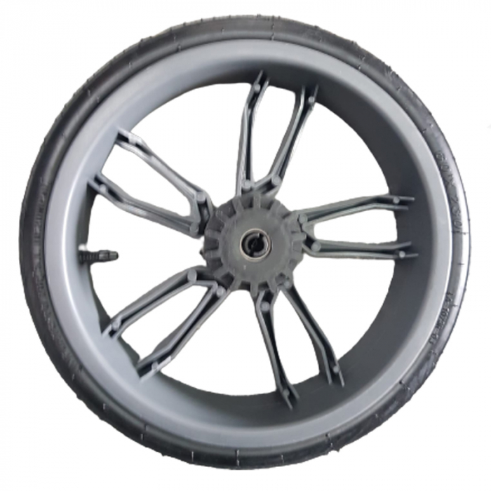 Roata spate pentru carucior Max Inflate TO 36P.S.I. 280/65 BabyActive INFLL-2, Gri [2]