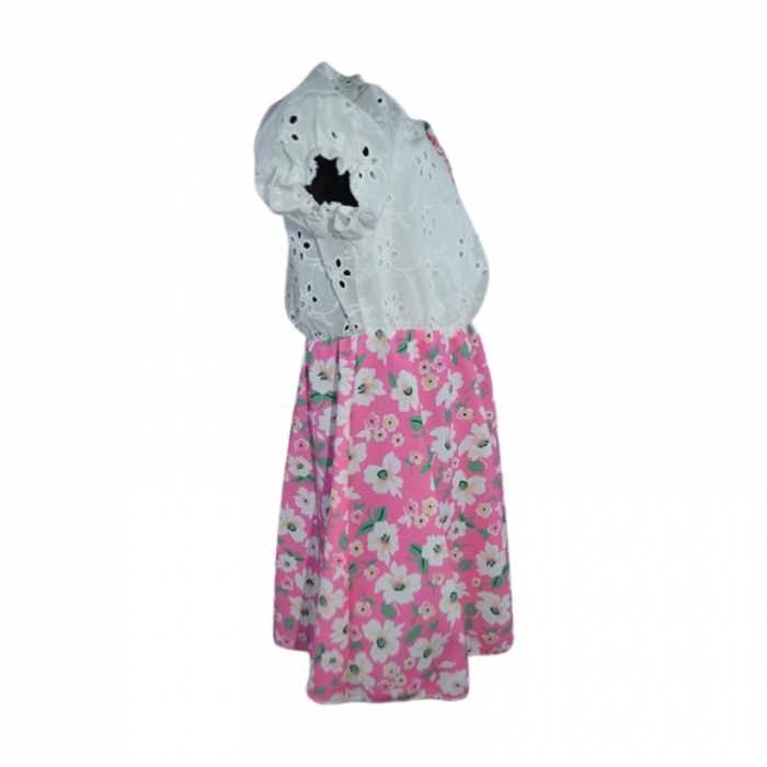 Rochie casual pentru fete, Lucky, LK169, Roz [2]