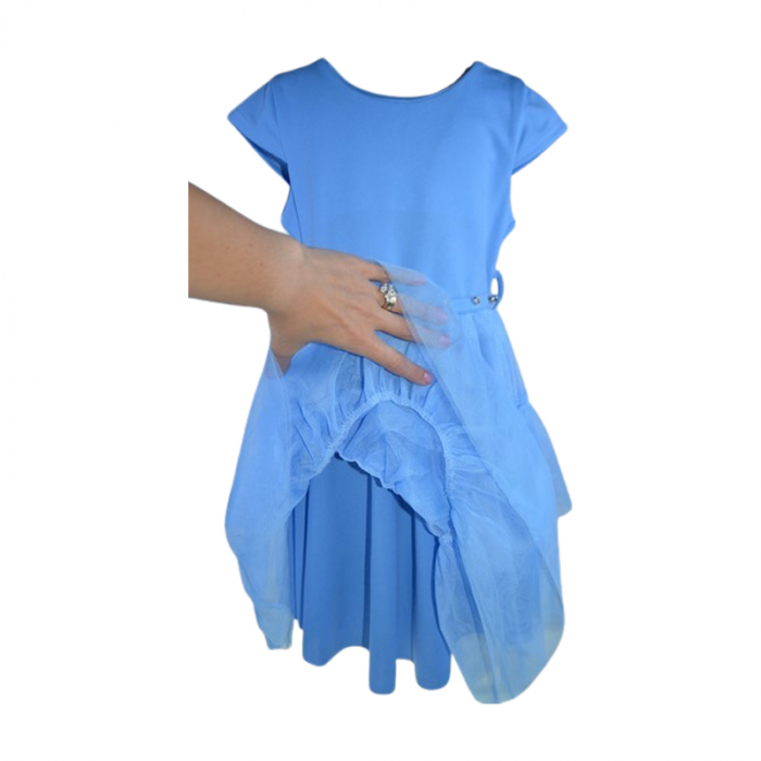 Rochie casual pentru fete, Lucky, LK528, Albastru [5]