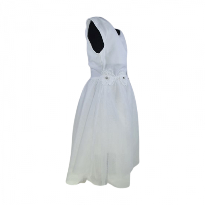 Rochie casual pentru fete, Lucky, LK717, Alb [3]
