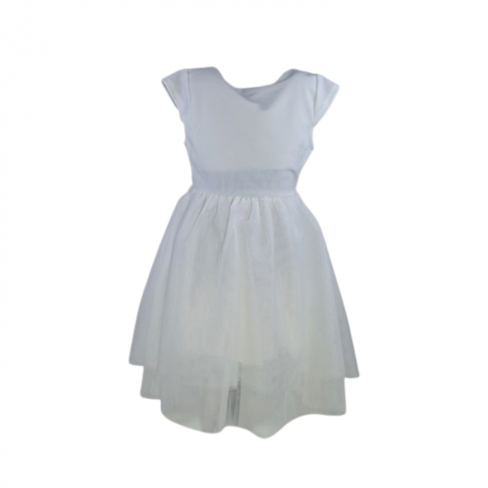 Rochie casual pentru fete, Lucky, LK717, Alb [4]