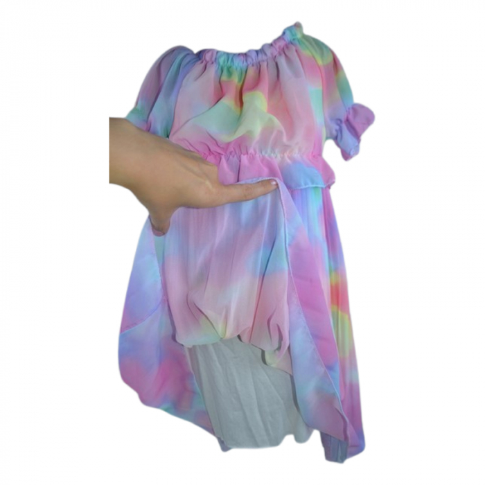Rochie casual pentru fete, Lucky, LK543, Multicolor [6]