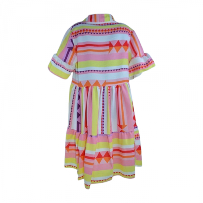 Rochie casual pentru fete, Lucky LK6352-2, Multicolor [4]