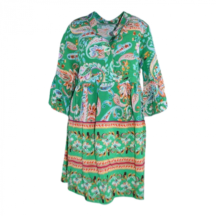 Rochie casual pentru fete, Lucky LK9098, Verde [1]