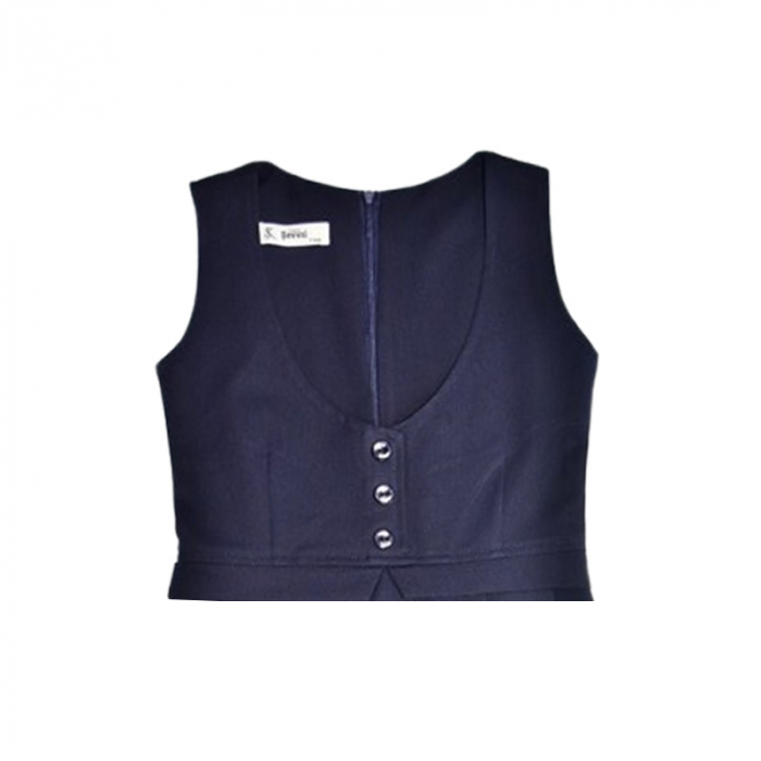 Rochie casual pentru fete, Mini Junior, R3038, Bleumarin [4]