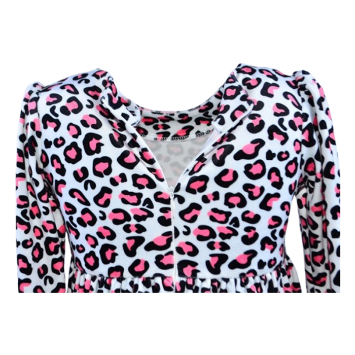 Rochie cu mânecă lungă, din catifea, pentru fete, Catherine R0311M3-98, Multicolor [6]