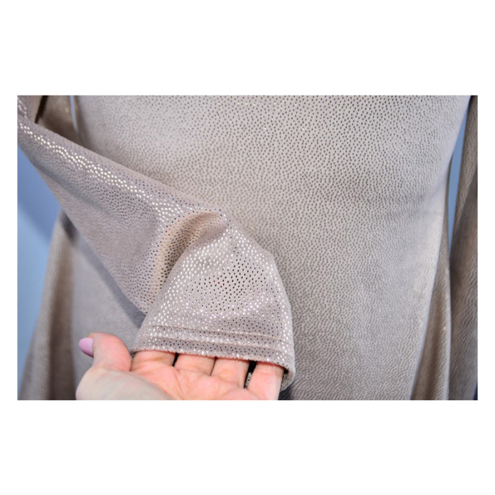 Rochie cu mânecă lungă, din catifea, cu sclipici, pentru fete, Catherine R0311R6-122, Roz [3]