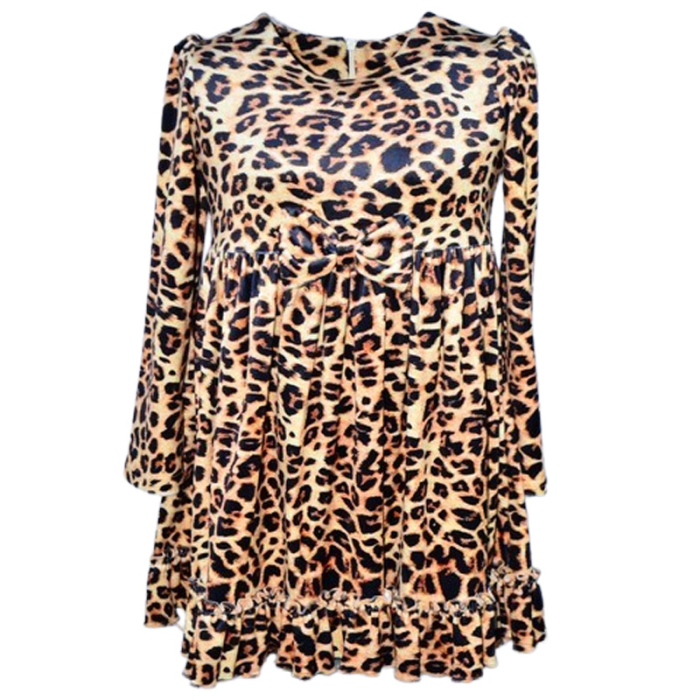 Rochie cu mânecă lungă, din catifea, pentru fete, Catherine R0311M6-98, Multicolor [1]