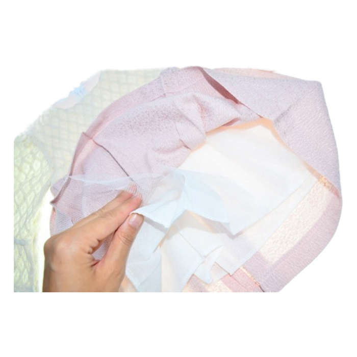 Rochie cu maneca lunga, cu dantela, pentru fete, Mini Junior RCH4406R, Roz [4]