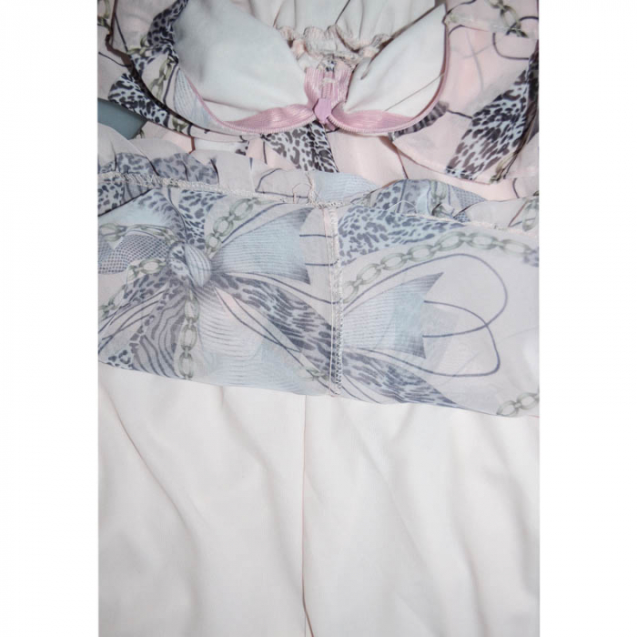 Rochie cu maneca lunga pentru fete CEFRI 0059, Roz [4]