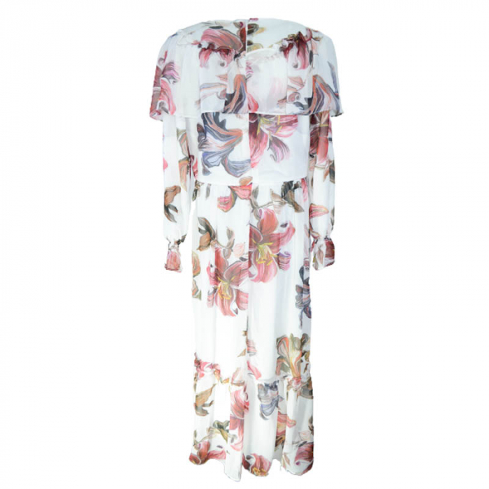 Rochie cu maneca lunga pentru fete CEFRI 0071, Multicolor [2]