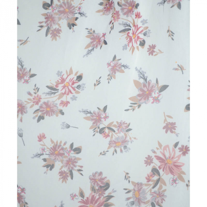 Rochie cu maneca lunga pentru fete CEFRI 0071-3, Alb [6]