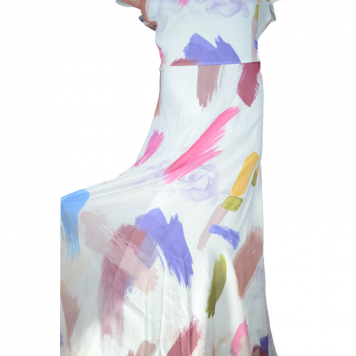 Rochie cu maneca scurta pentru fete CEFRI 0062, Multicolor [3]