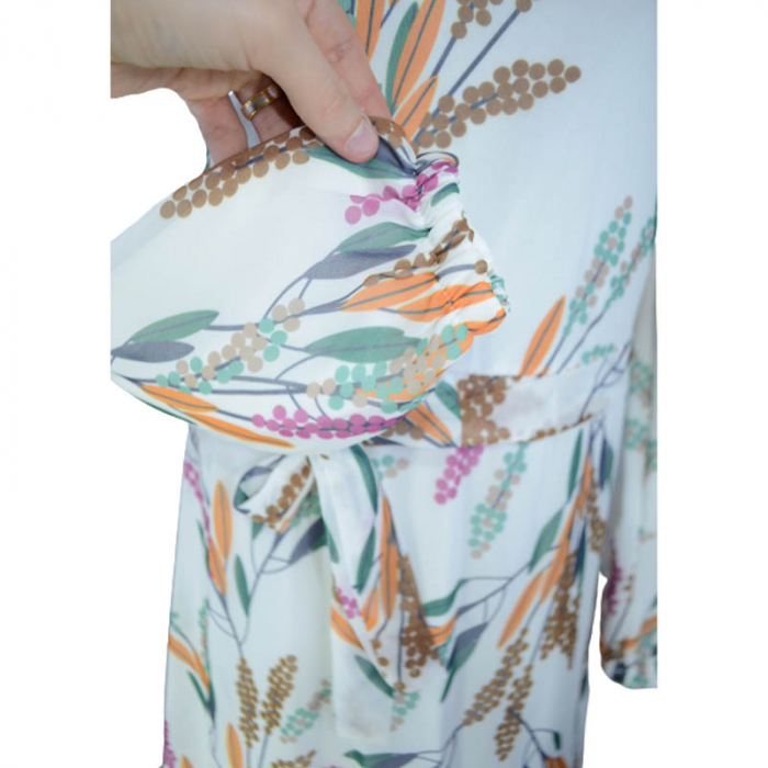 Rochie cu maneca lunga pentru fete CEFRI 0067, Multicolor [4]