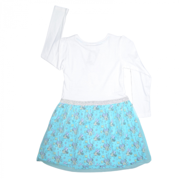 Rochie cu maneca lunga pentru fete E Plus M ERM6846, Turcoaz [2]