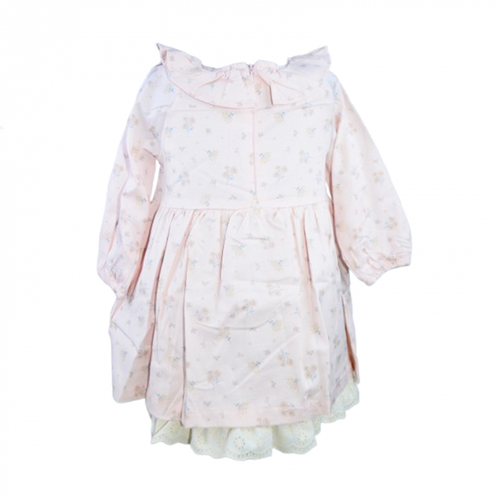 Rochie cu maneca lunga pentru fete Mini Junior 2193-1, Roz [3]