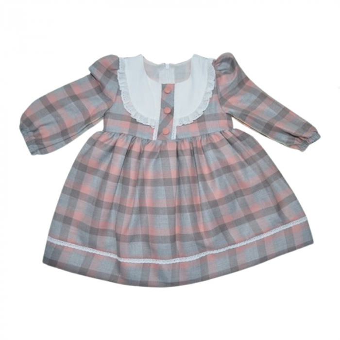 Rochie cu maneca lunga pentru fete Mini Junior RCH-4132, Gri [2]
