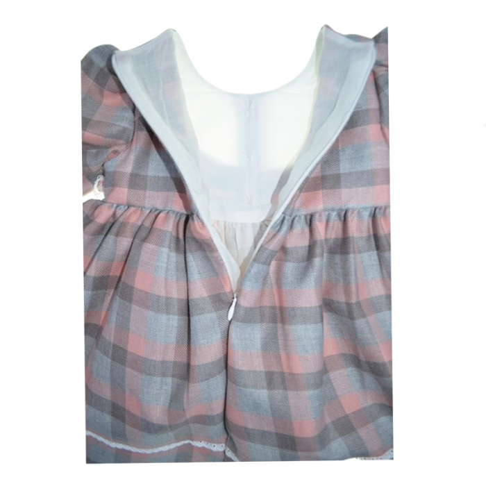 Rochie cu maneca lunga pentru fete Mini Junior RCH-4132, Gri [5]