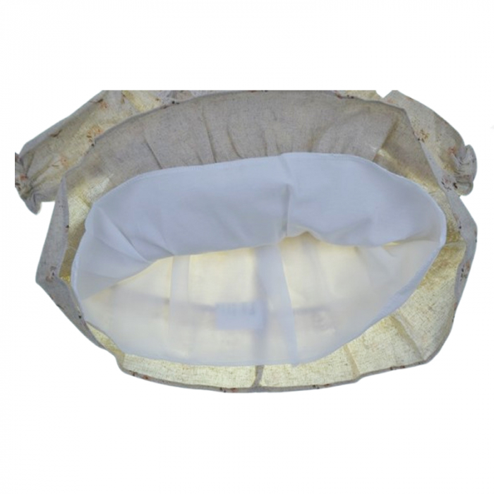 Rochie cu maneca lunga pentru fete Mini Junior RCH-4172, Crem [3]