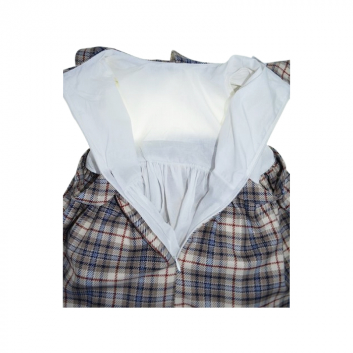 Rochie cu maneca lunga pentru fete Mini Junior RCH-42601B, Bej [5]