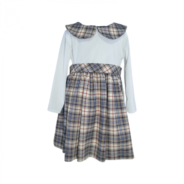 Rochie cu maneca lunga pentru fete Mini Junior RCH-42601B, Bej [1]