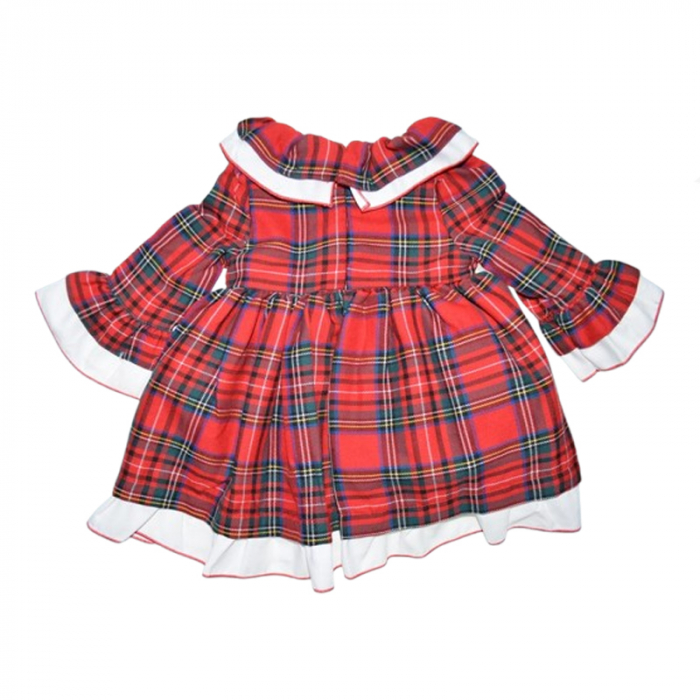 Rochie cu maneca lunga pentru fete Mini Junior RCH-4282, Rosu [3]