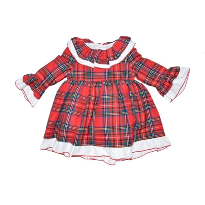 Rochie cu maneca lunga pentru fete Mini Junior RCH-4282, Rosu [2]