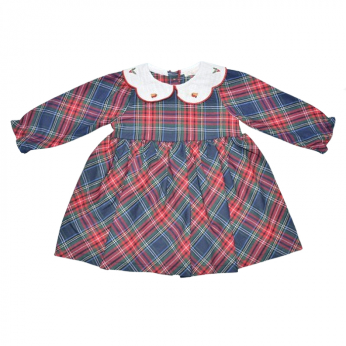 Rochie cu maneca lunga pentru fete Mini Junior RCH-4654, Albastru [1]