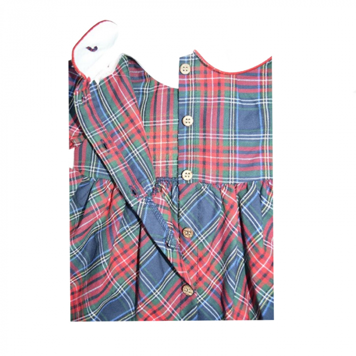 Rochie cu maneca lunga pentru fete Mini Junior RCH-4654, Albastru [4]