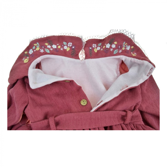 Rochie cu maneca lunga pentru fete Mini Junior RCH-5761, Rosu [5]