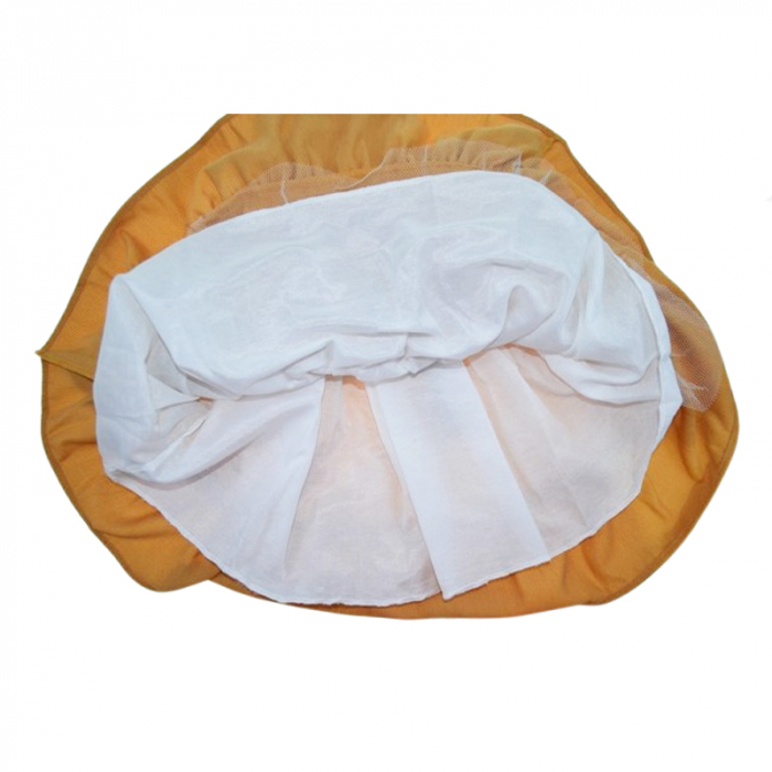 Rochie cu maneca lunga pentru fete Mini Junior RCH-5761G, Maro [5]