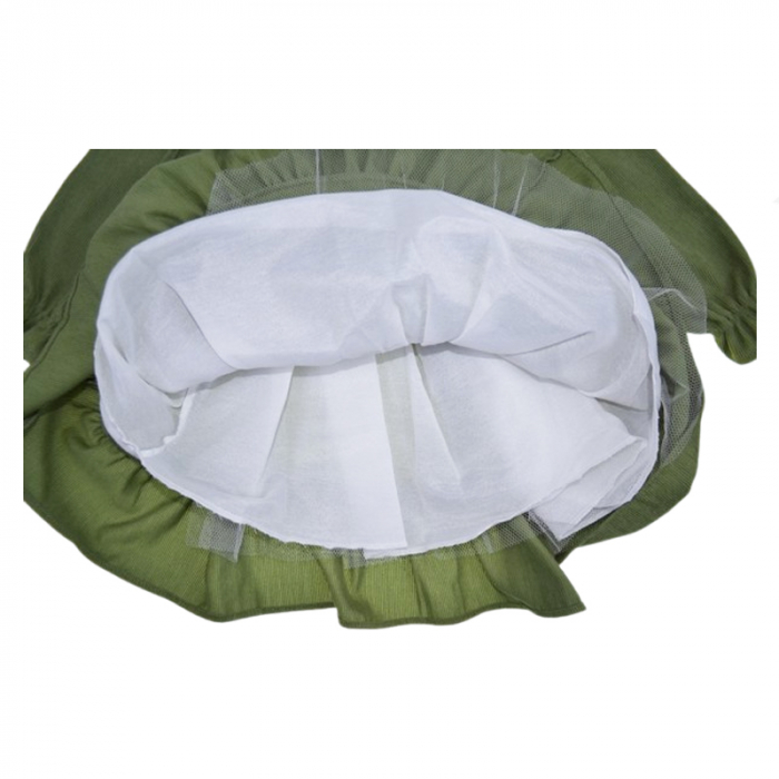 Rochie cu maneca lunga pentru fete Mini Junior RCH-5761V, Verde [4]
