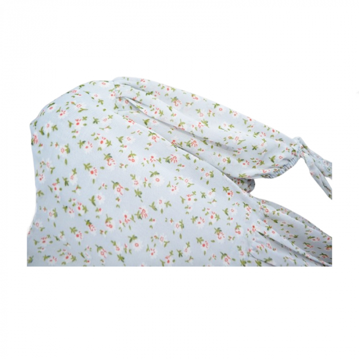 Rochie cu maneca scurta pentru fete Mini Junior DR007MJ, Verde [4]