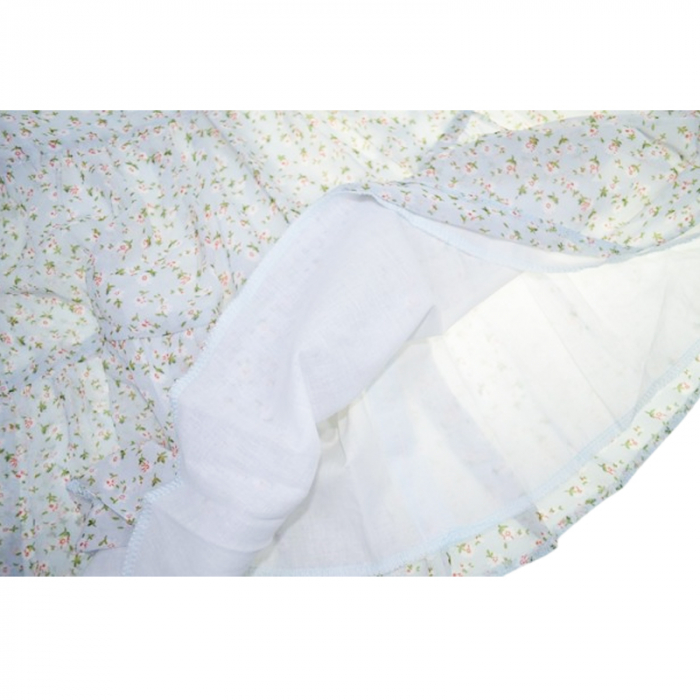 Rochie cu maneca scurta pentru fete Mini Junior DR007MJ, Verde [5]