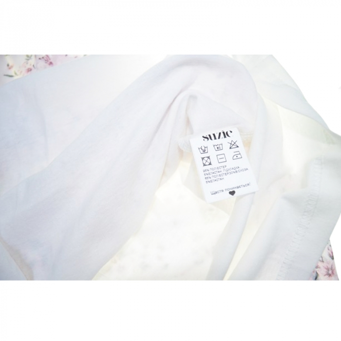 Rochie cu maneca scurta pentru fete Mini Junior RCHMJ-03, Verde [11]