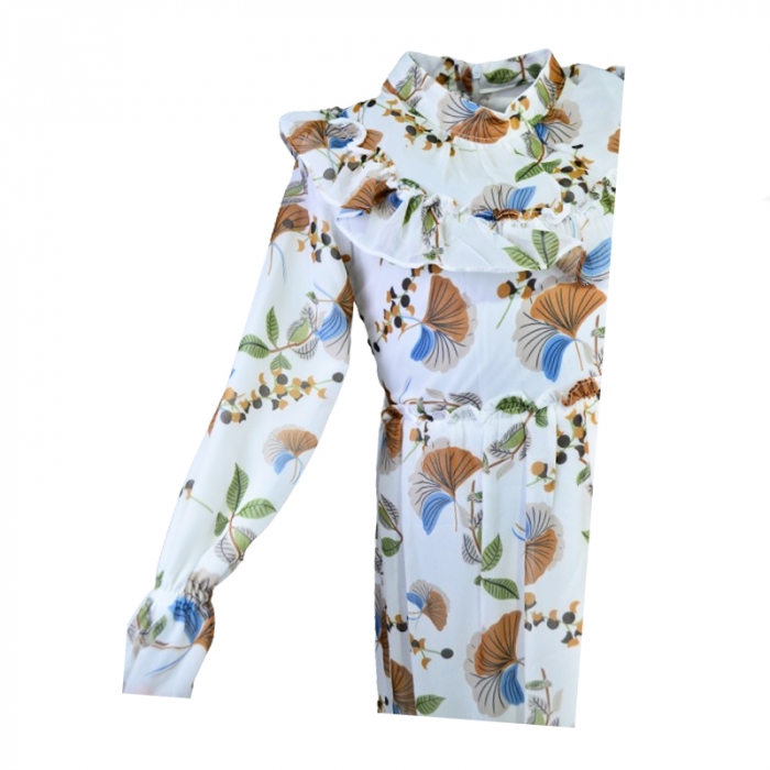 Rochie cu maneca lunga pentru fete Mini Junior RCH-MJ1, Multicolor [5]