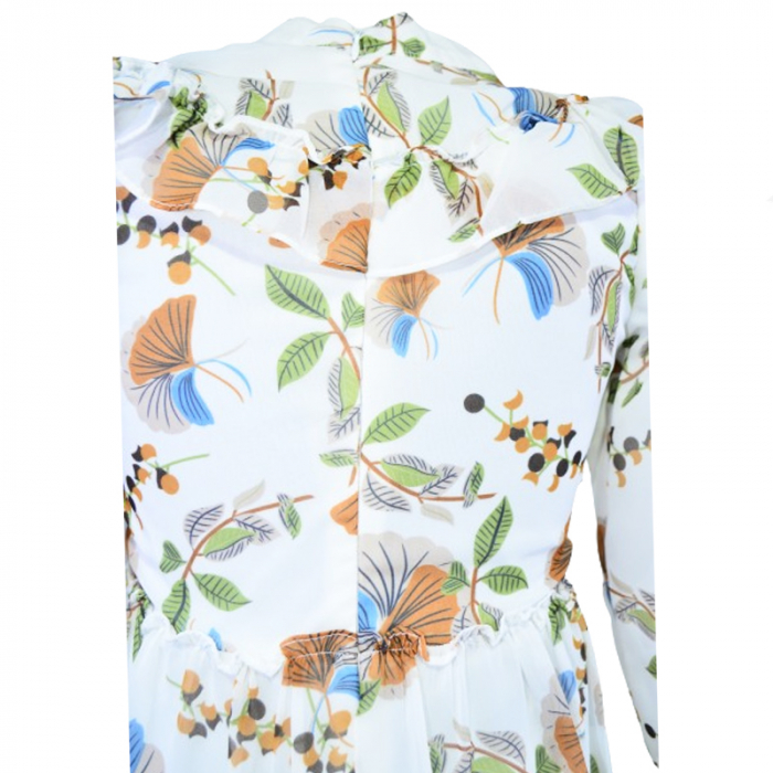 Rochie cu maneca lunga pentru fete Mini Junior RCH-MJ1, Multicolor [3]