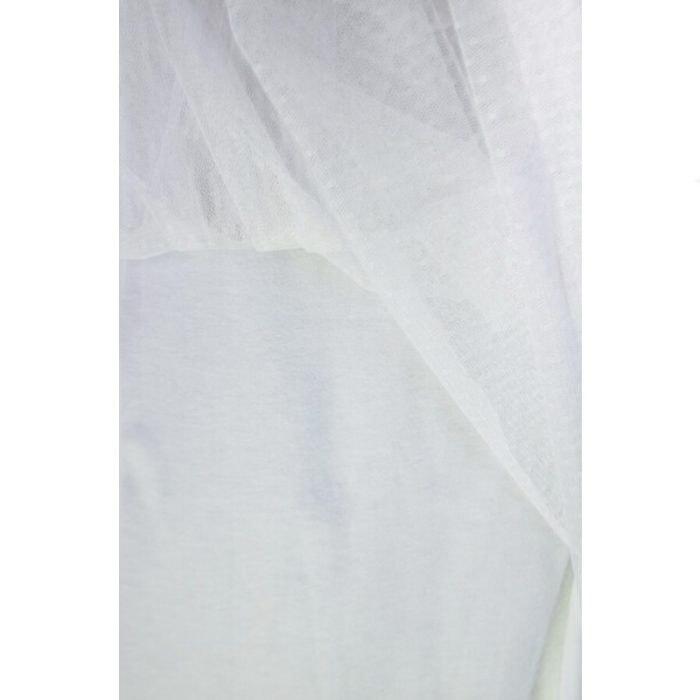 Rochie din bumbac pentru fete Atut 0583-A, Alb [2]