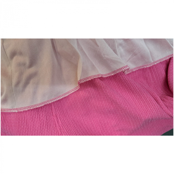 Rochie din vâscoză pentru fete, Mini Junior DR101-YEF23, Fucsia [5]