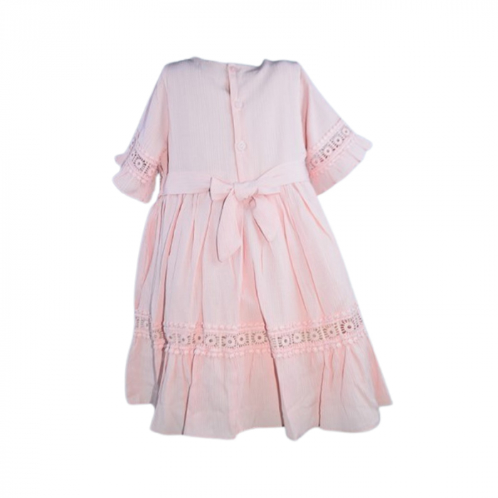 Rochie eleganta cu maneca scurta pentru fete, Blueberry's 5804R-2, Roz [4]