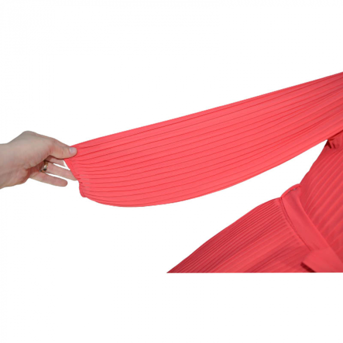 Rochie eleganta cu maneca lunga pentru fete JDJ 270323-11, Coral [4]