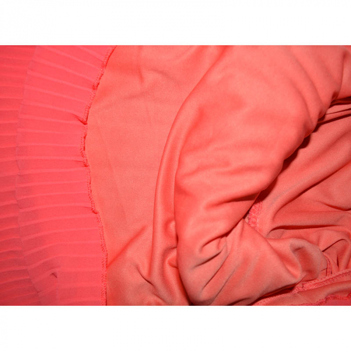 Rochie eleganta cu maneca lunga pentru fete JDJ 270323-11, Coral [3]