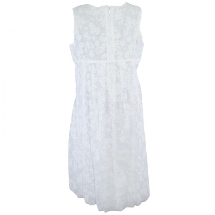 Rochie eleganta fara maneca pentru fete Viwa ER552, Alb [2]