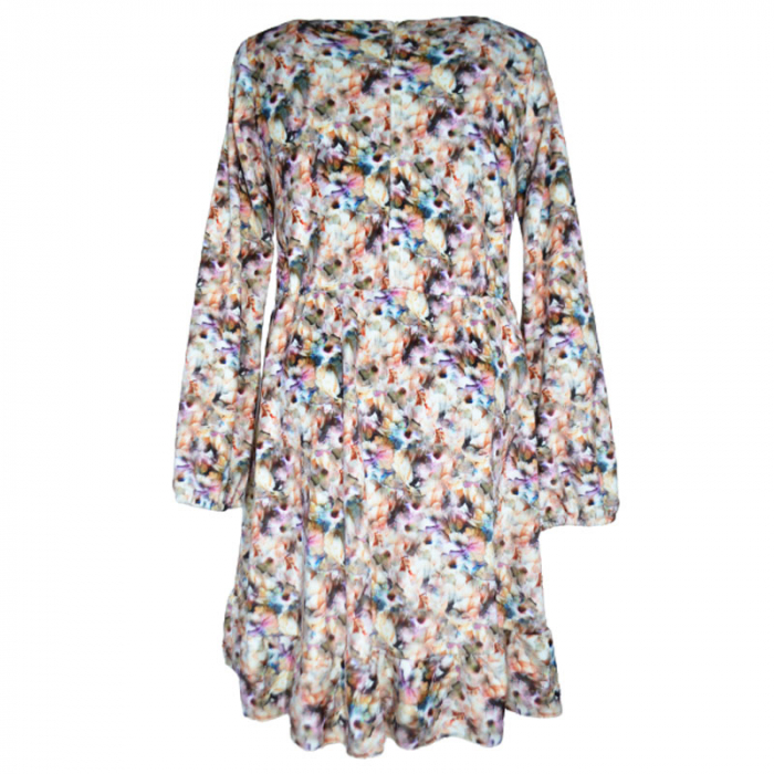 Rochie eleganta din catifea cu maneca lunga pentru fete Catherine 071123-4, Multicolor [2]