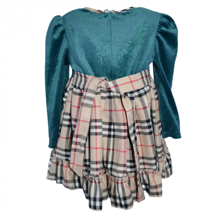 Rochie eleganta pentru fete Tylkomet RTLK-V, Verde [2]