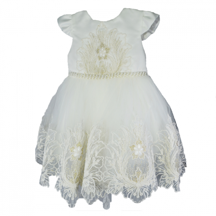 Set 2 piese rochie eleganta si bentita pentru fete Colibri 1381 [3]