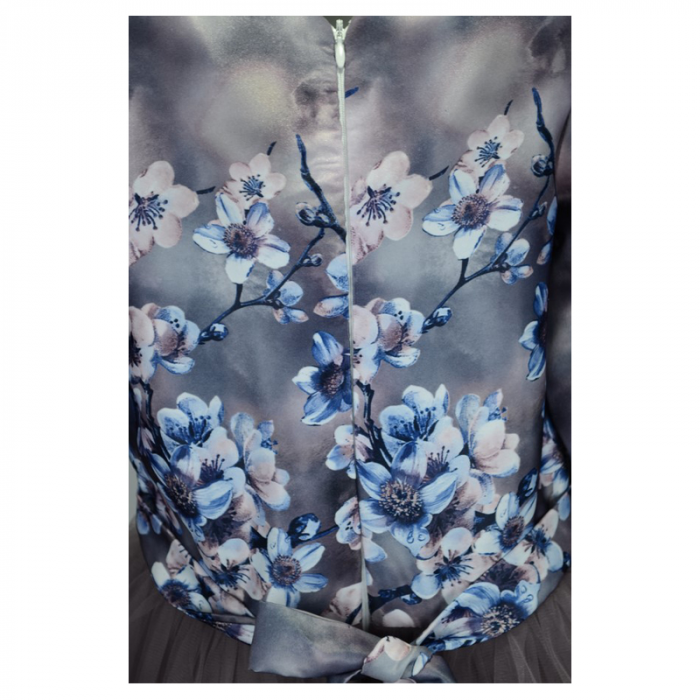 Rochita eleganta pentru fete Colibri 220-28M-80-cm, Mov [2]