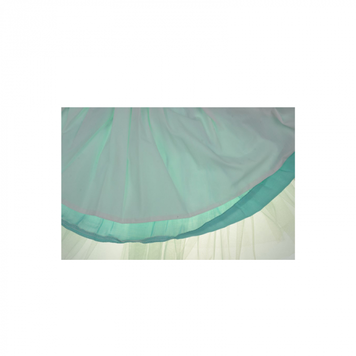 Rochita eleganta pentru fete Colibri 8062V-80, Verde [3]